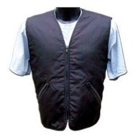 Men's Black Motorcyclist Cooling Vest