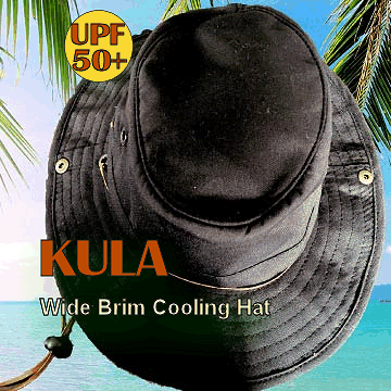 Cooling Wide Brim Hat rated 50+
