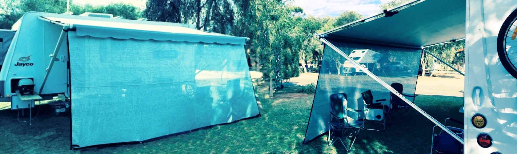 Silver Mesh Shade Screens